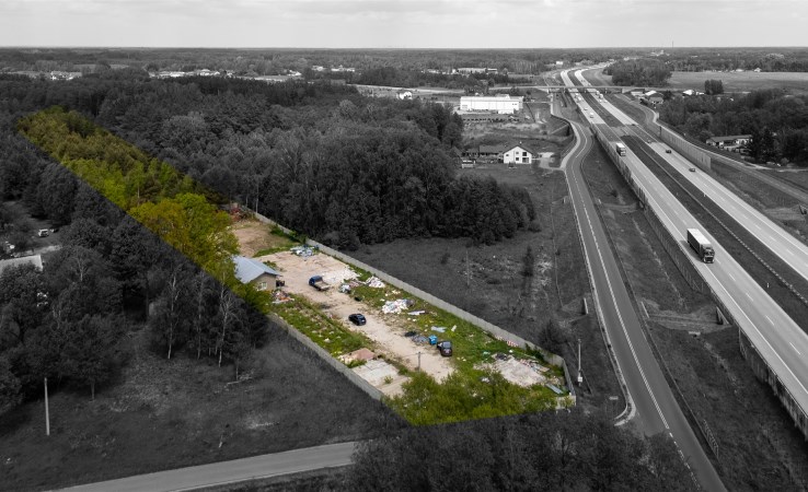 działka na sprzedaż - Żabia Wola, Grzymek