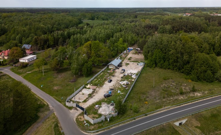 działka na sprzedaż - Żabia Wola, Grzymek
